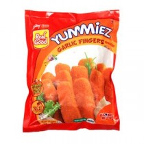Yummiez Chicken Fingers - Garlic, 400 gm Pouch