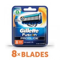 Gillette Fusion Manual Shaving Razor Blades - Proglide FlexBall (Cartridge), 8 pcs