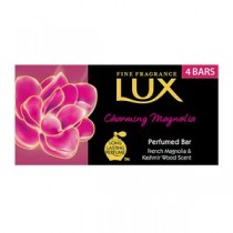 Lux Charming Magnolia Soap Bar, 75 gm ( Pack of 4 )