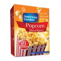 American Garden Microwave Popcorn Hot & Spicy 273g