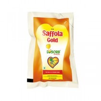 Saffola Gold Blended Oil, 1 ltr Pouch