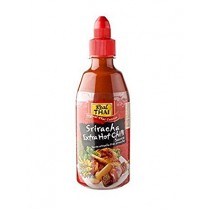 Real Thai Sriracha Extra Hot Chilli Sauce, 430ml