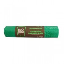 Ecopro Garbage Bags - Biodegradable & Compostable (Perfumed) Extra Large, 30" x 38" ( Pack of 10 )